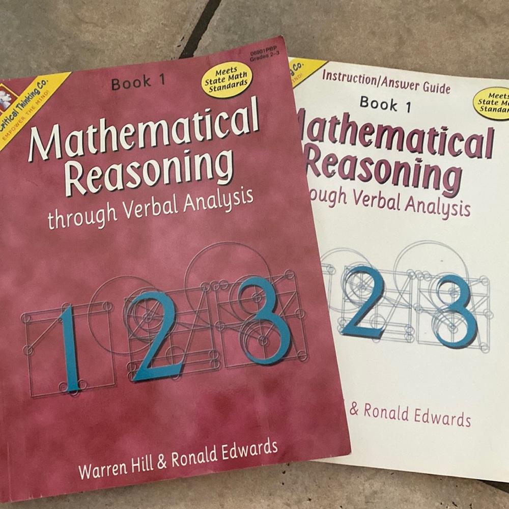 Critical Thinking Math Set 2-3 Grades